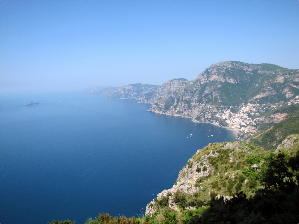 Positano dal "Sentiero degli Dei"