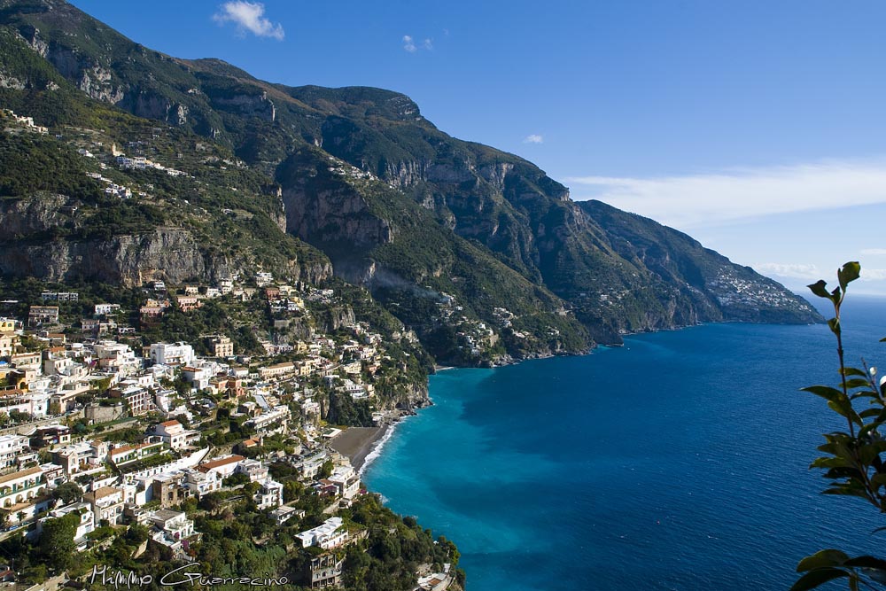 Positano dall'alto