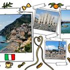 Positano, Milano, Sorrento, Pompeii, Italy