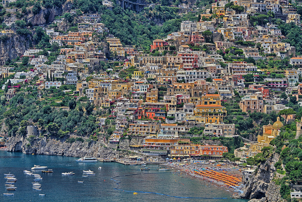 Positano, Städtchen an der Amalfiküste