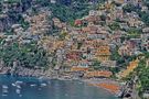 Positano, Städtchen an der Amalfiküste by Wolkenhimmel 