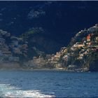 Positano von der Seeseite