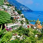 Positano von oben