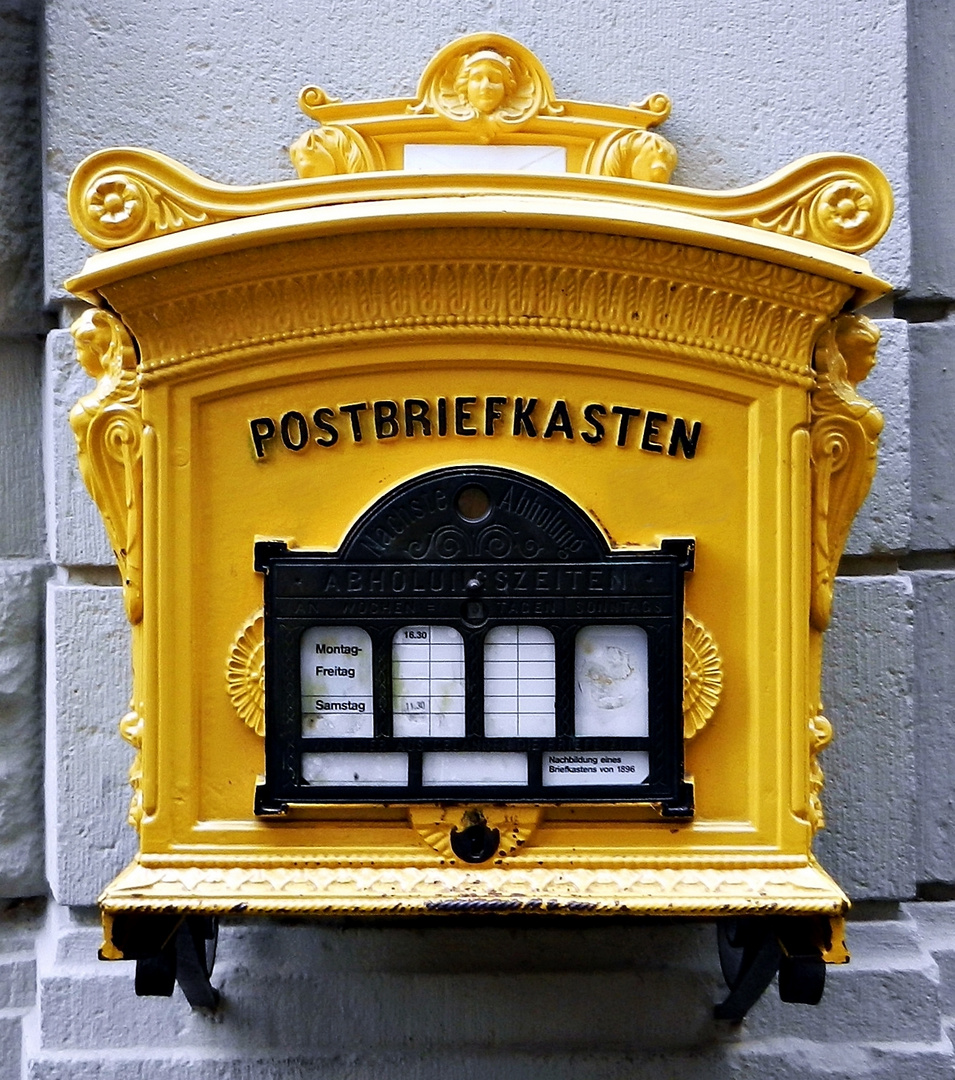 ... Post für den POSTBRIEFKASTEN ...