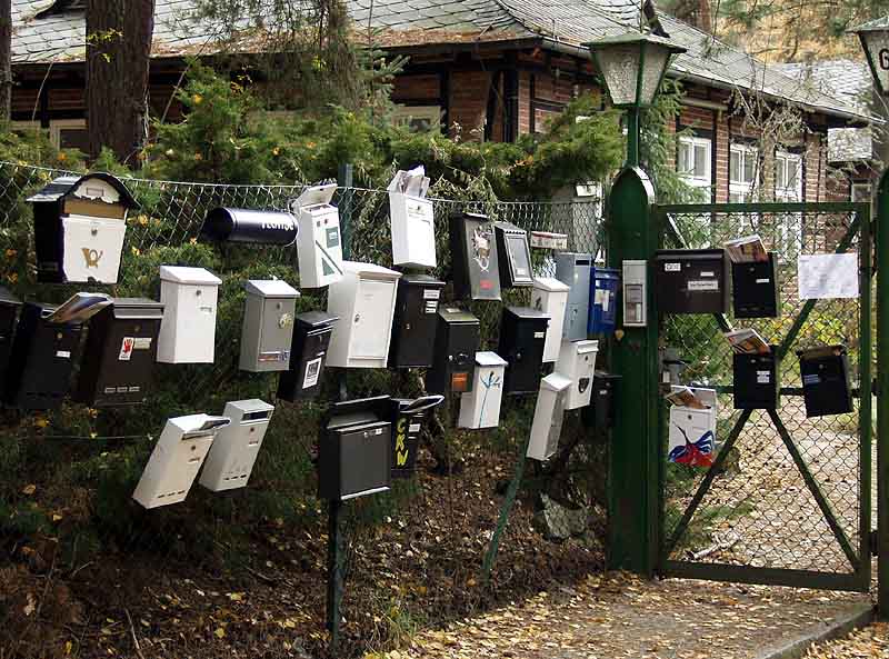 Post für die Künstler ...