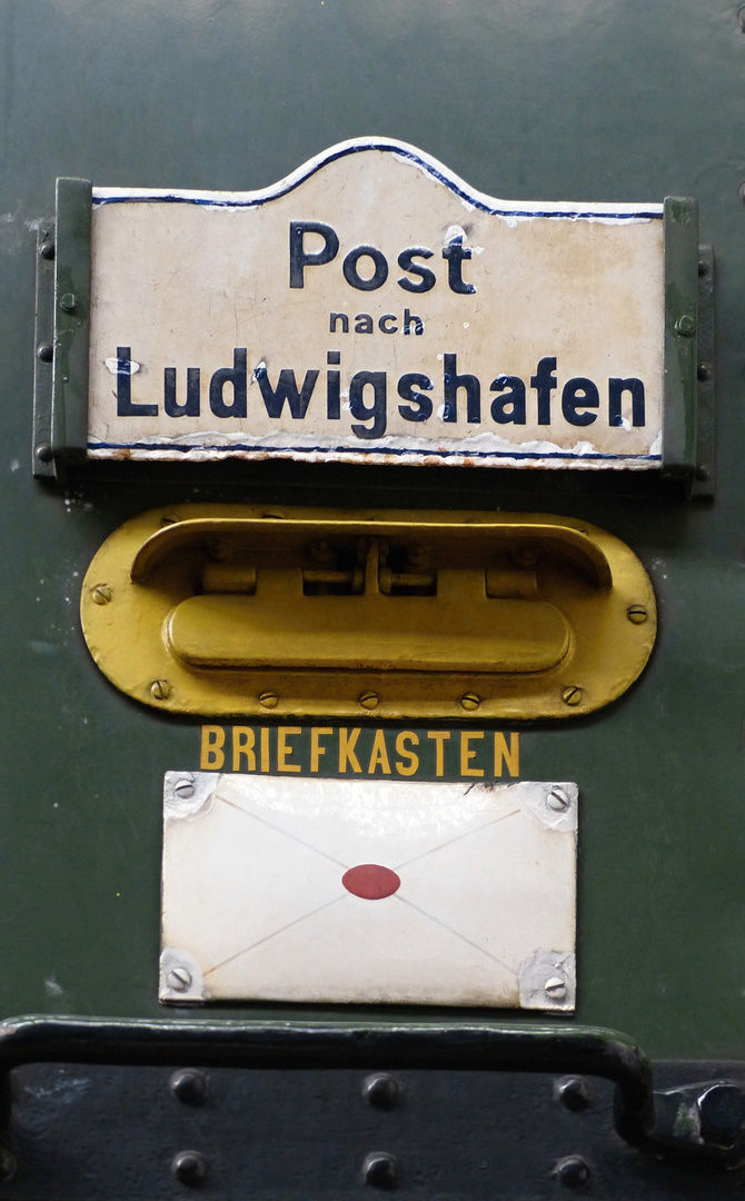 Post nach Ludwigshafen