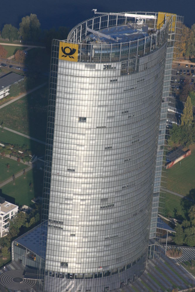 Post Tower in Bonn....Meine eigene Luftbildaufnahme...