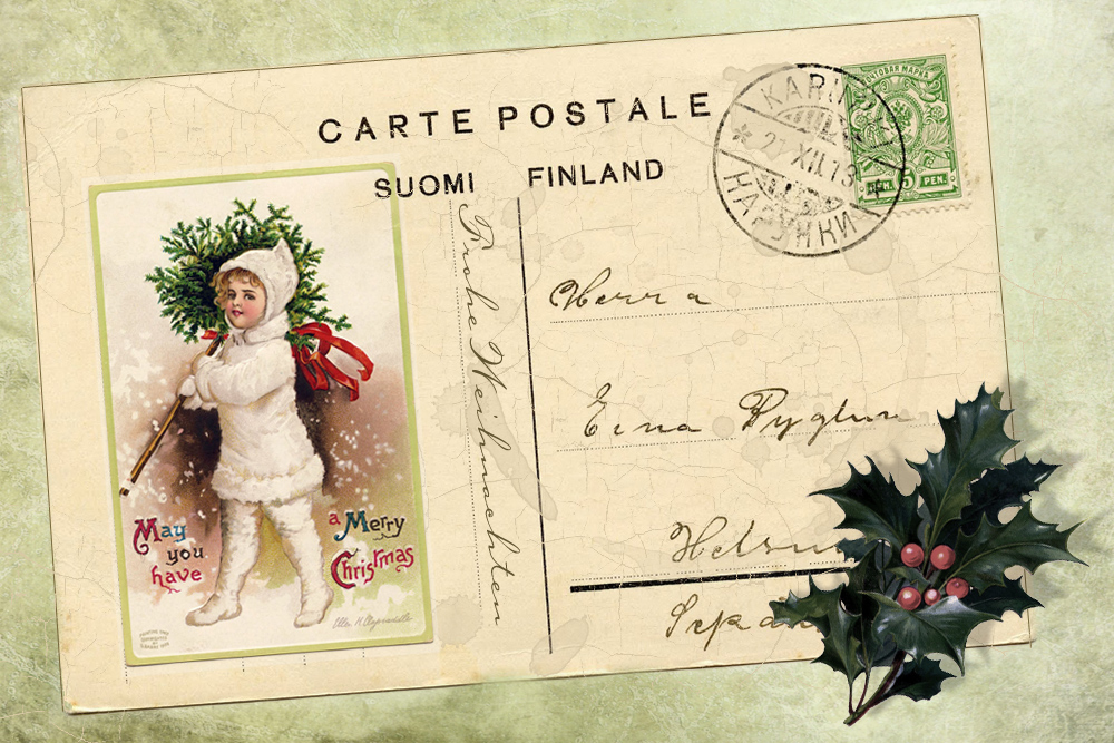 POST VOM WEIHNACHTSMANN Foto & Bild | karten und kalender