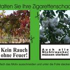 Postakrtenserie Natur 4 Antiraucherwerbung