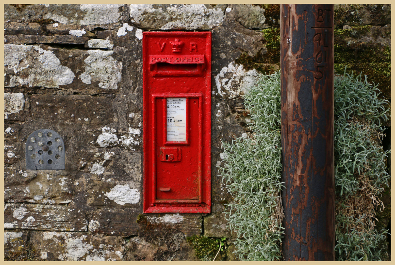 postbox near ninebanks