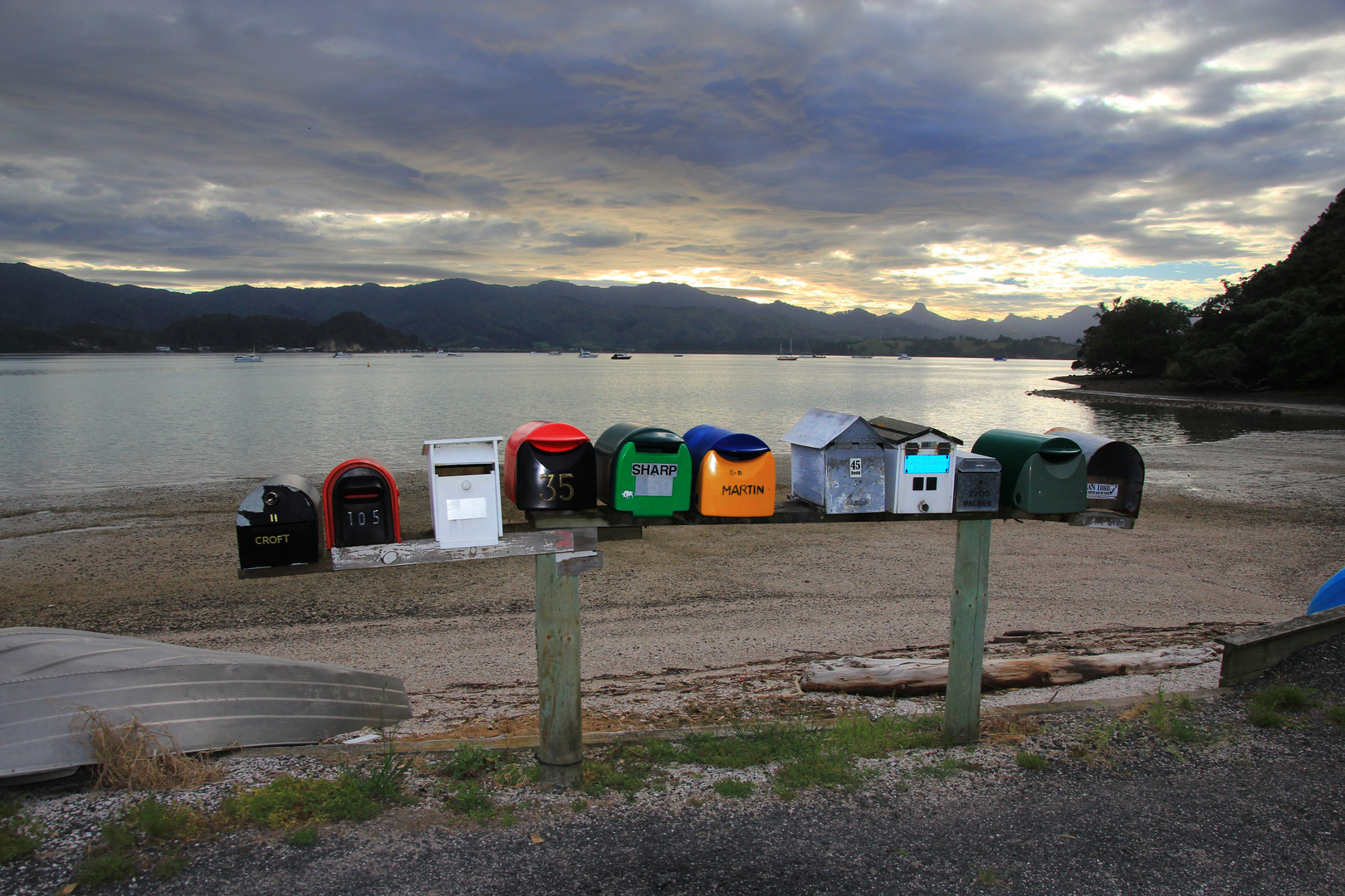 Postboxes in Coromandl NZ