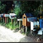 postboxes - Otago Peninsula, N.Z.