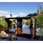 „Postbridge Clapper Bridge“