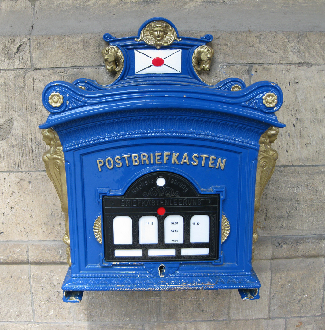 Postbriefkasten, Erfurt, 07.07.2015