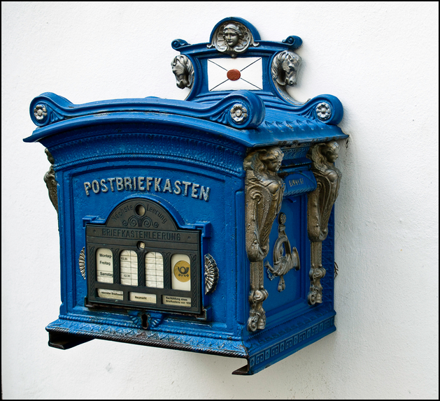 Postbriefkasten von 1898