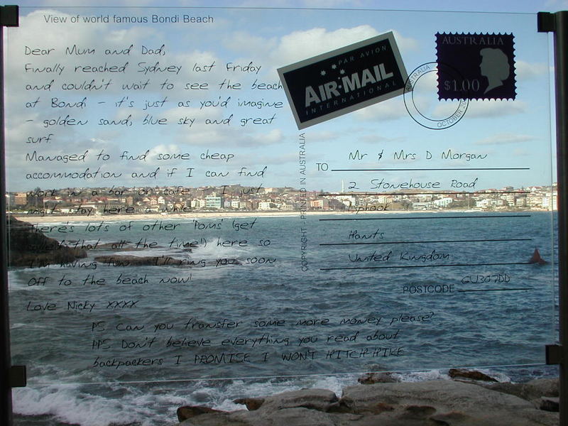 Postcard from OZ