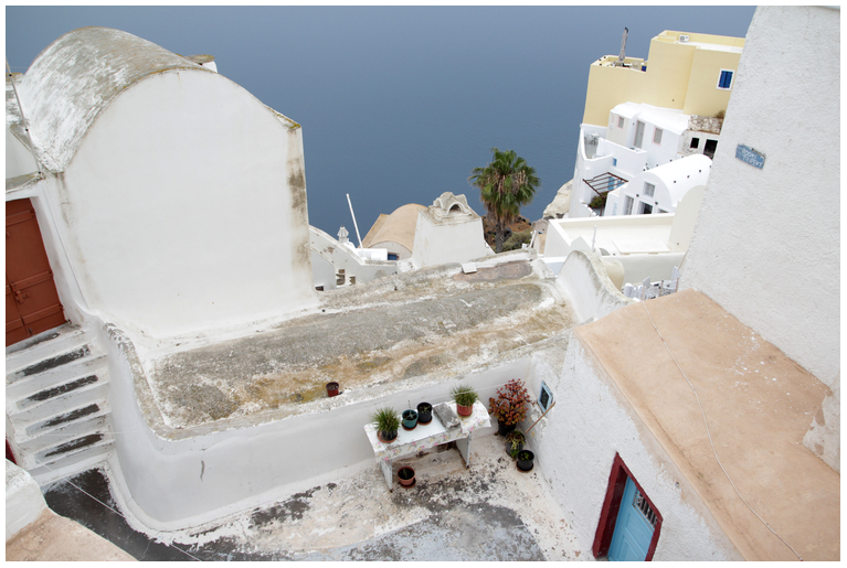 postcard from santorin :sechs