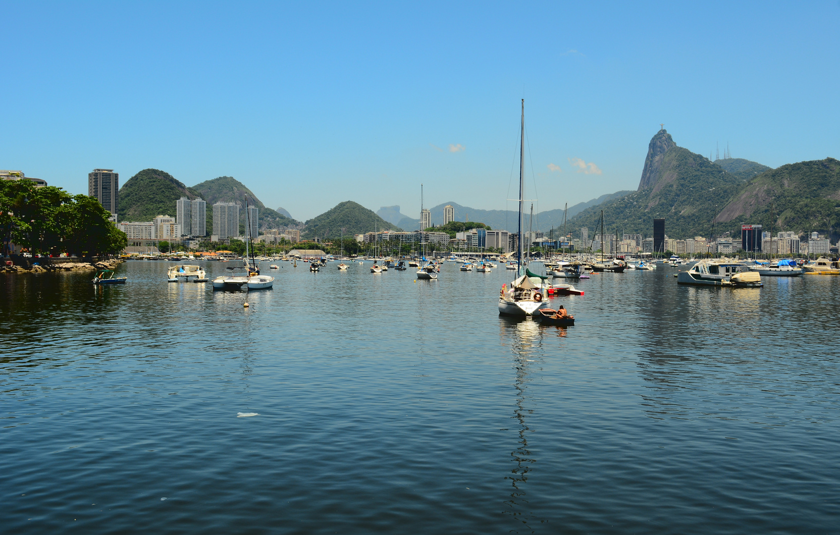 Postcard view from Urca, Rio de Janeiro