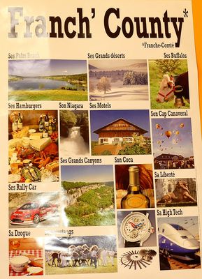 POSTER FRANCHE COMTE