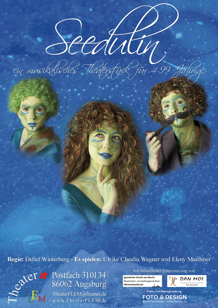 Posterplakat von dem Theaterstück Seedulin