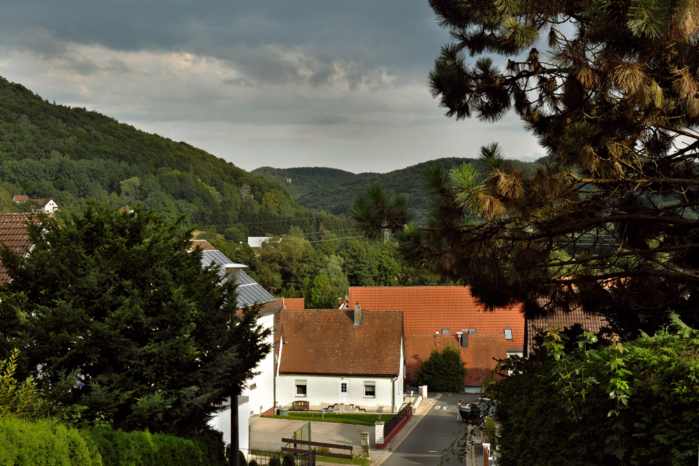 Postkärchen aus der Fränkischen