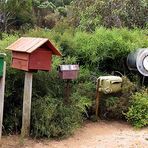 Postkästen auf Kangaroo Island