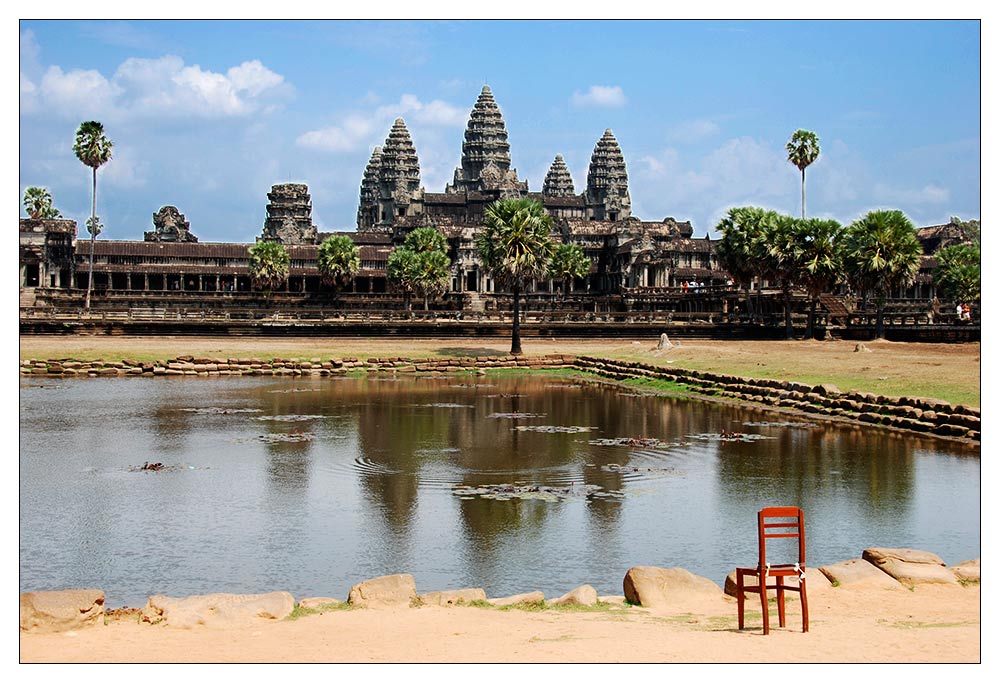 Postkarte aus Angkor Wat