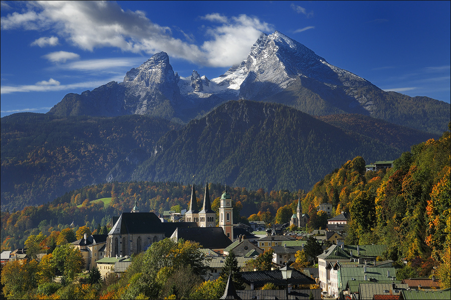 ... Postkarte aus Berchtesgaden ...