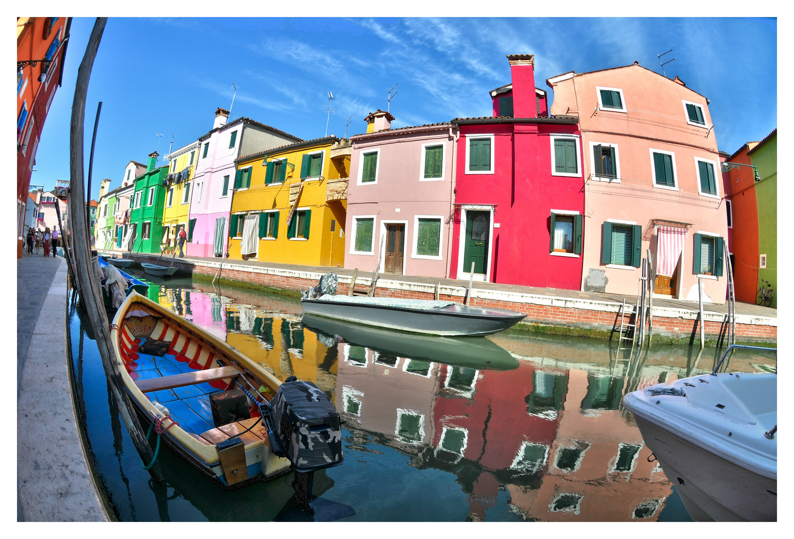 Postkarte aus Burano