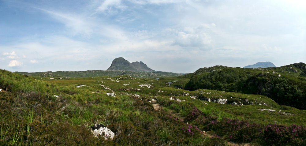 Postkarte aus den Highlands - Suilven -