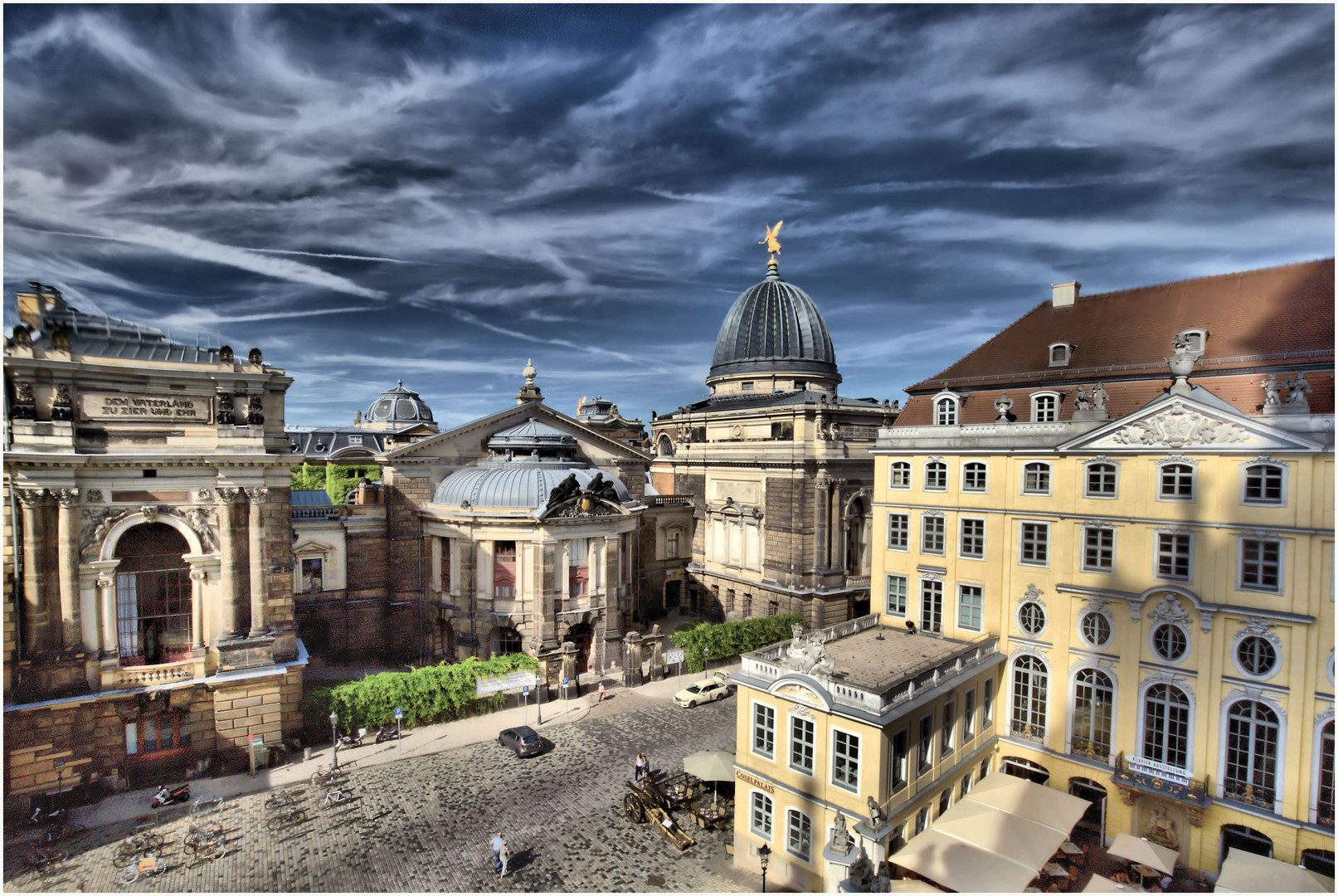 Postkarte aus Dresden