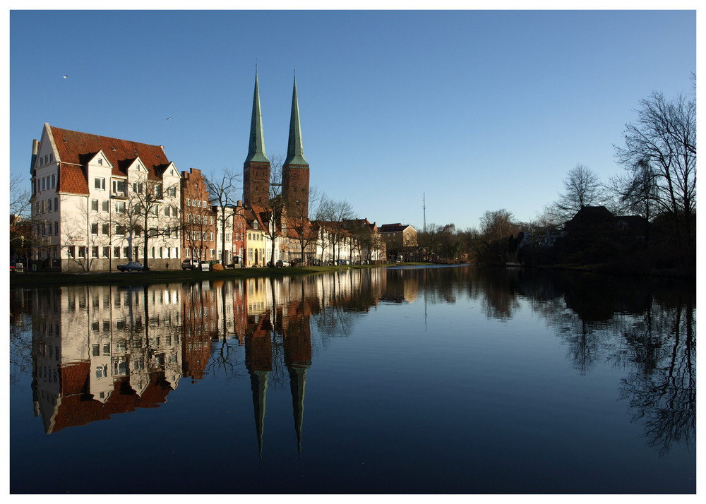 Postkarte aus Lübeck