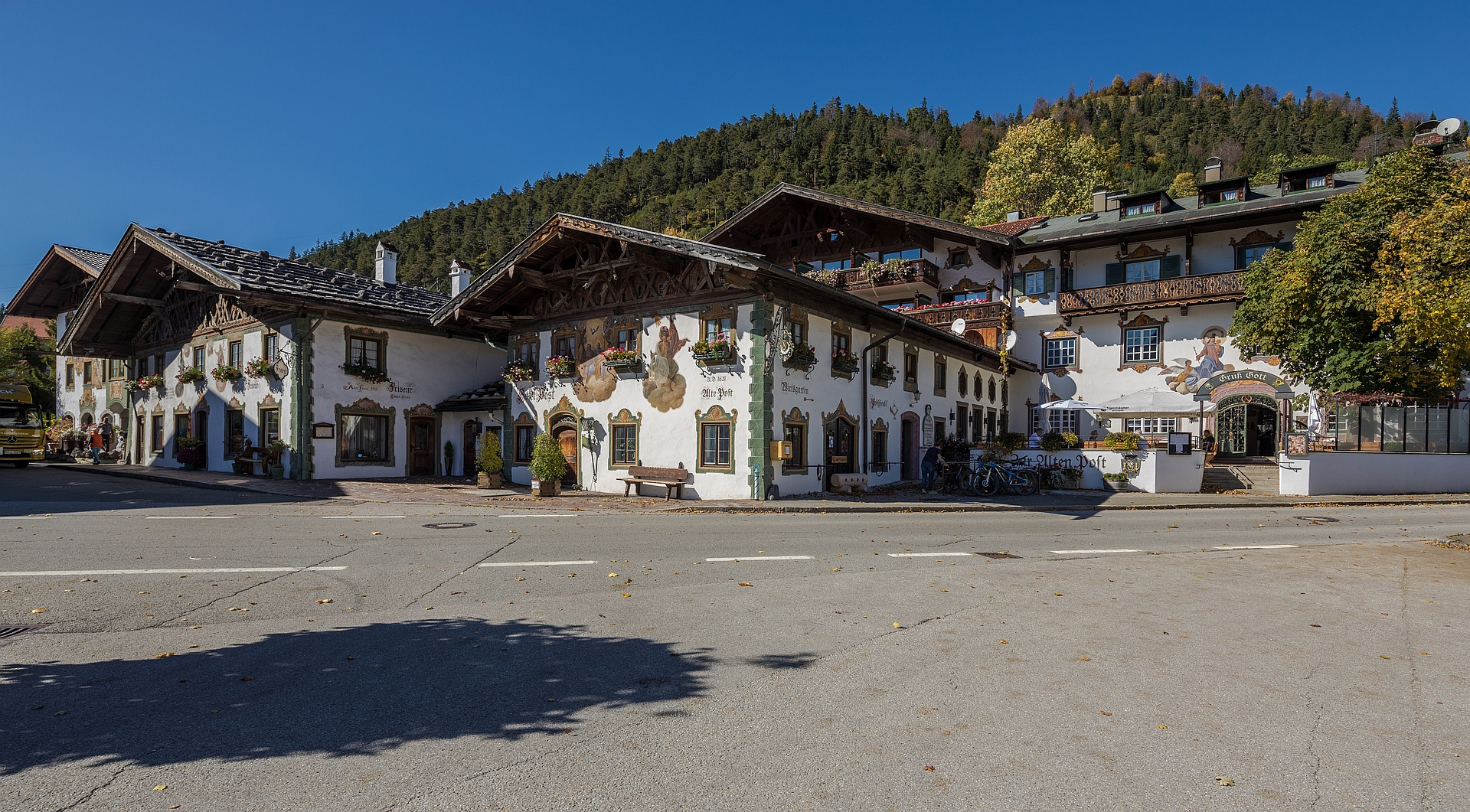 Postkarte aus Wallgau