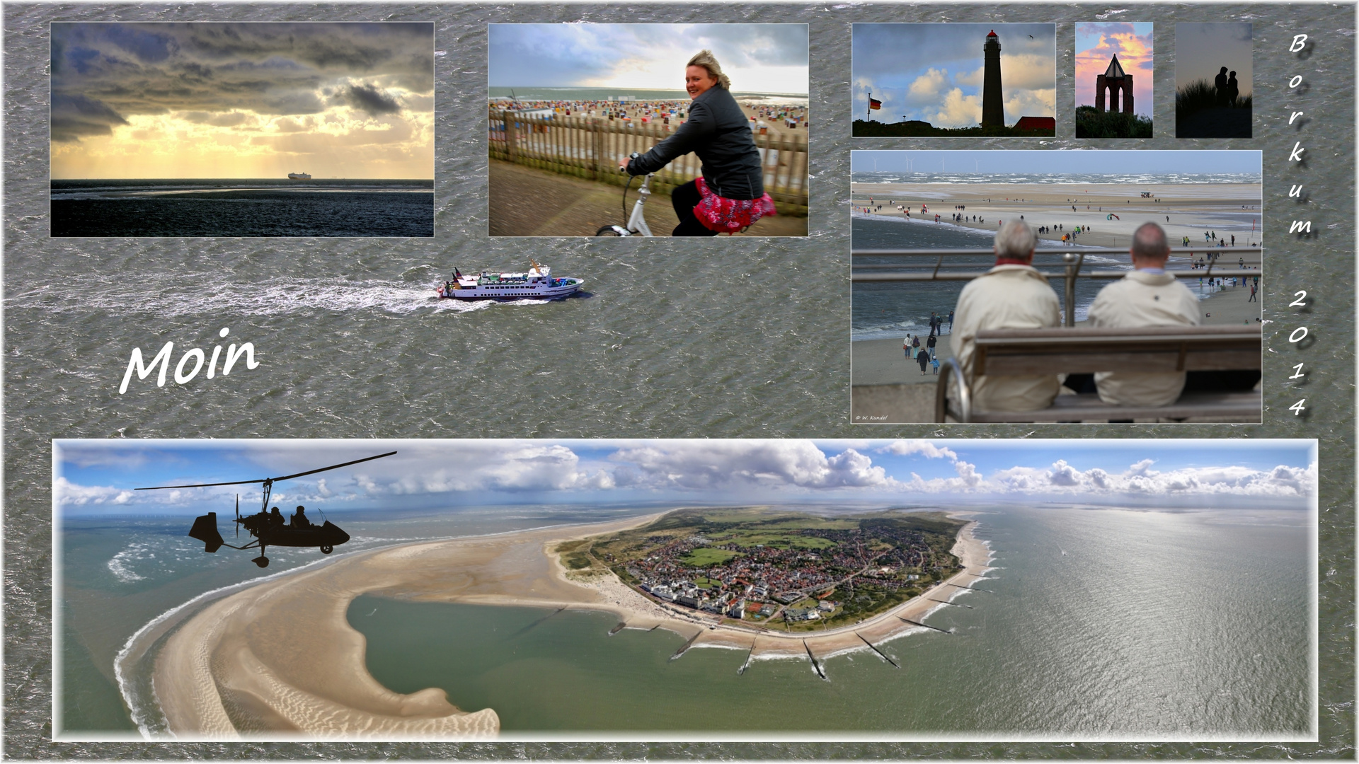 Postkarte Borkum