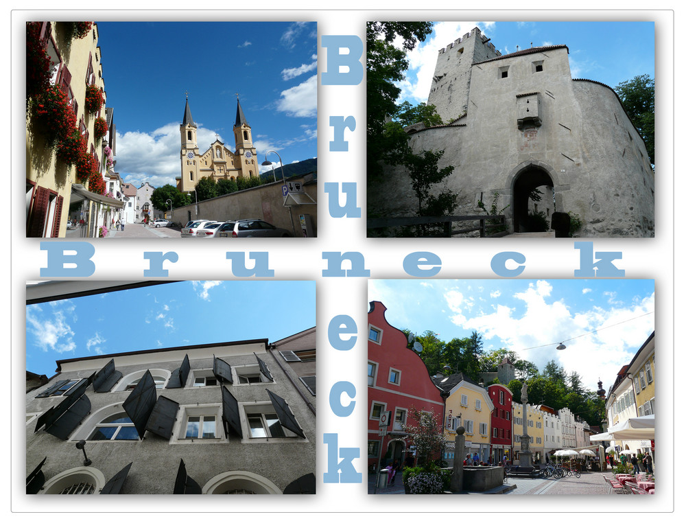 Postkarte Bruneck