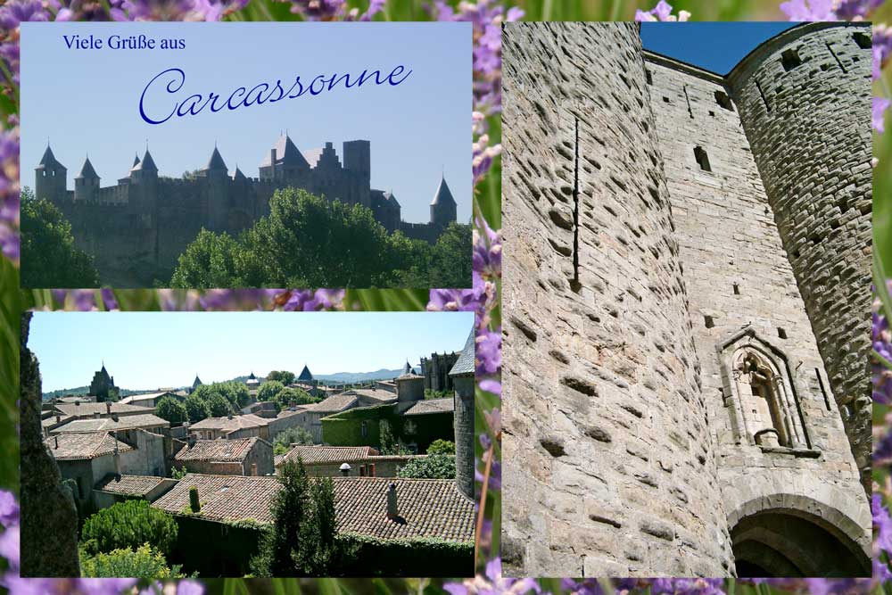 Postkarte Carcassonne