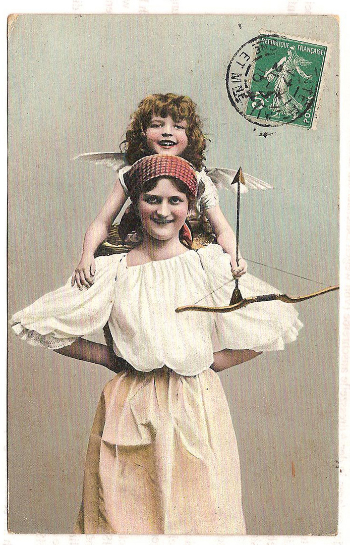 Postkarte FRANKREICH.... befördert ca. 1900 - 1920