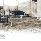 Postkarte:  Schauflug im bayer. Hochland