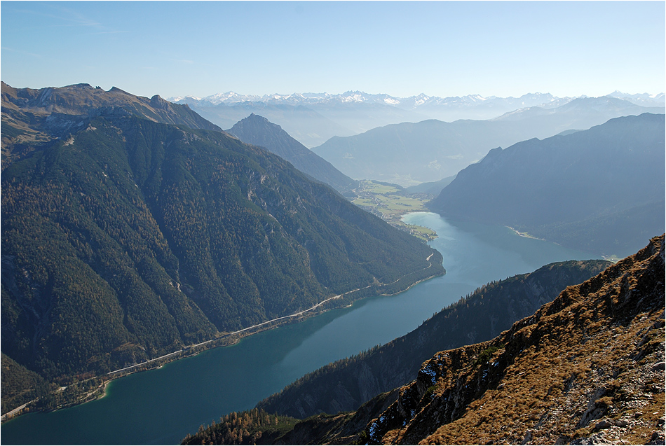 Postkarte vom Achensee