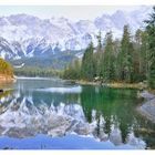 Postkarte vom Eibsee