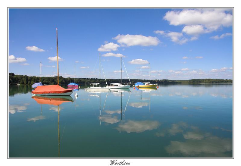 Postkarte vom Wörthsee