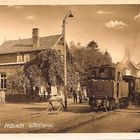 Postkarte von 1949, Bahnhof Asbach. 