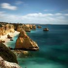 Postkarte von der Praia da Marinha...