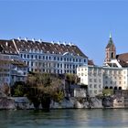 Postkarten Ansichten  am Rheinufer Basel