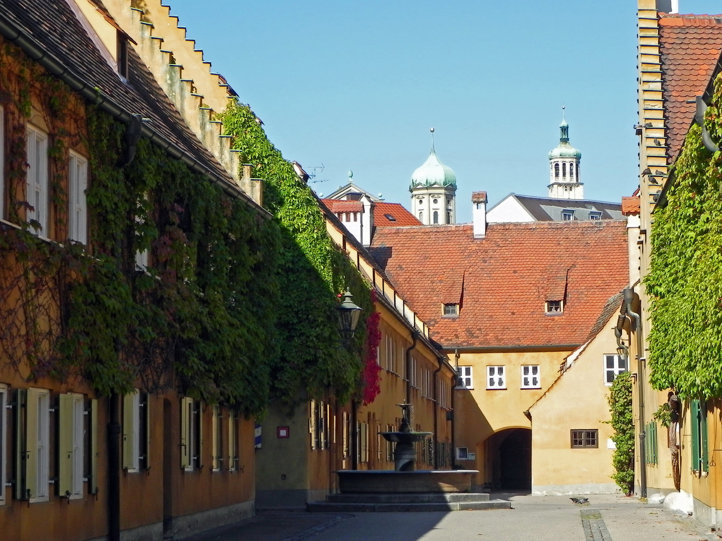 Postkarten-Fuggerei