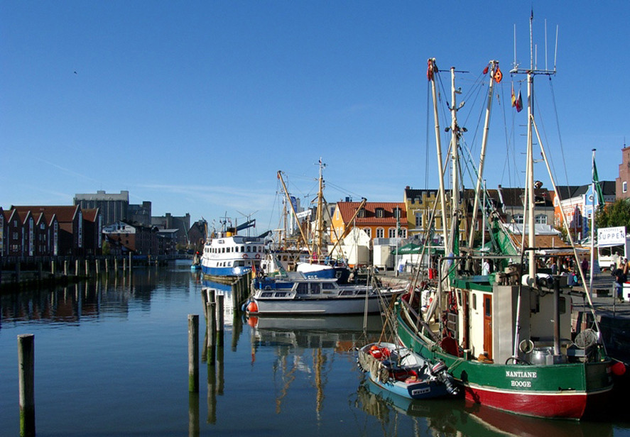 Postkartenfeeling vom Husumer Hafen