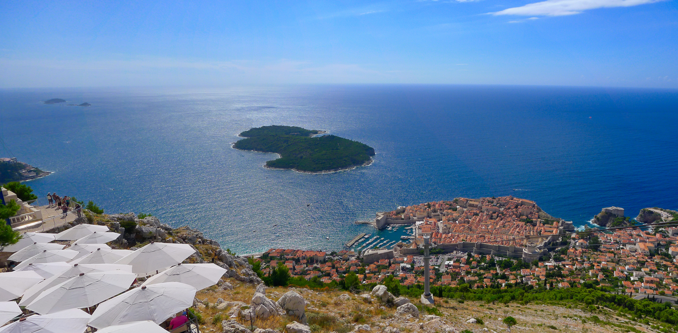 Postkartenidylle über Dubrovnik