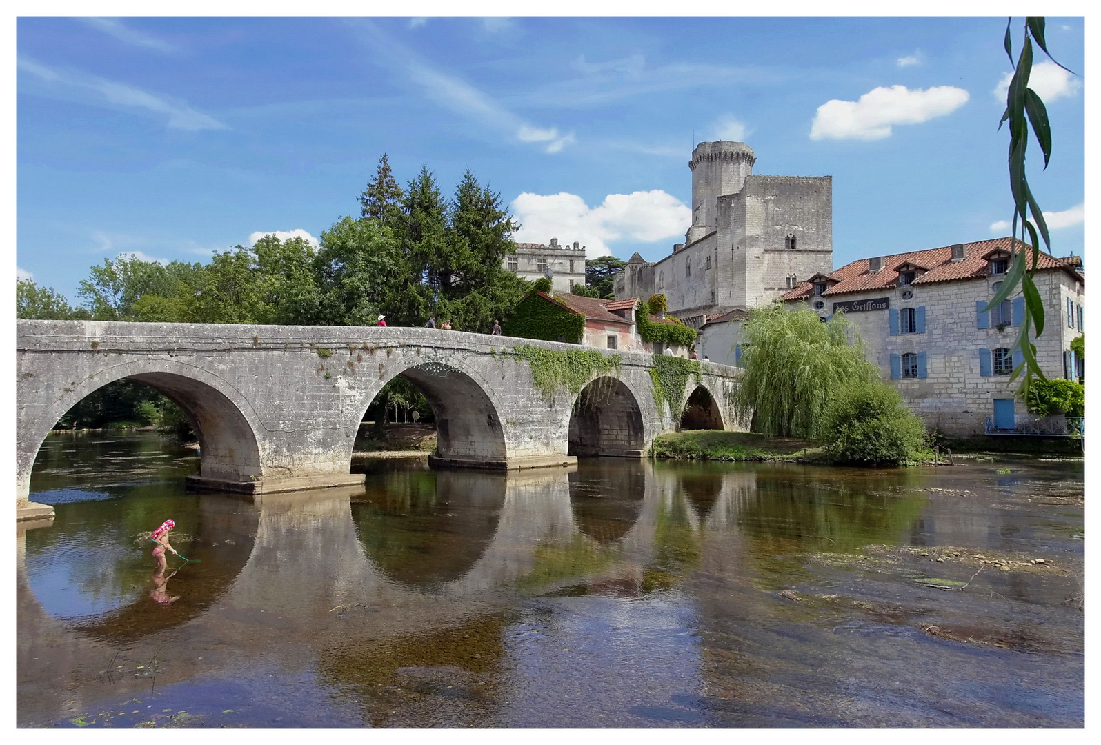 Postkartenmotiv Bourdeilles