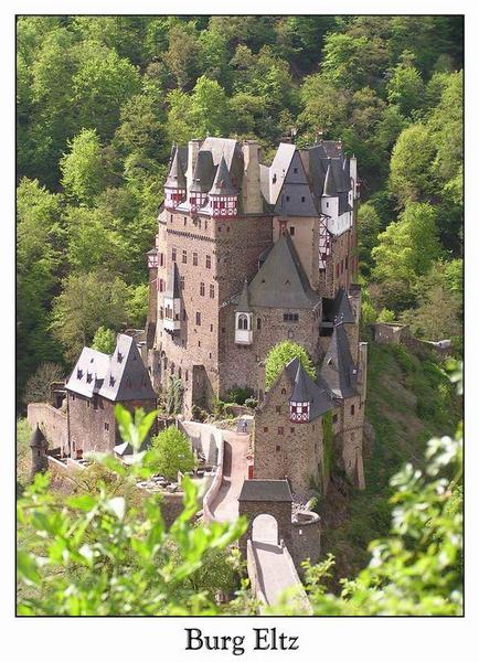 Postkartenmotiv Burg Eltz