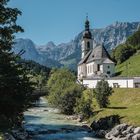 Postkartenmotiv in Ramsau